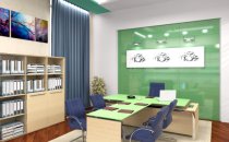 3d визуализация офиса Промомед